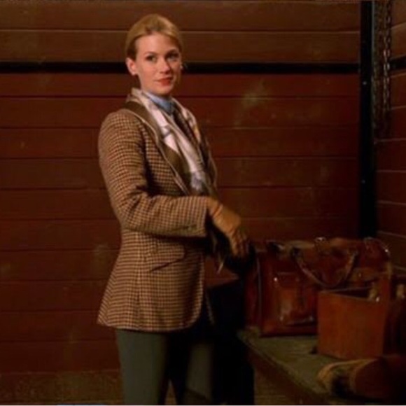 J. D`Ormont Equestrian Print Scarf - Picture 4 of 15